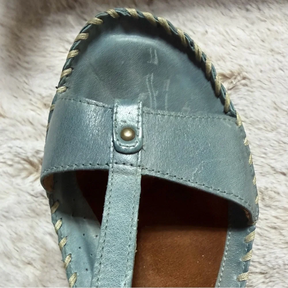 Women's ARIAT Women's Shalimar Sandal,Sky,11 - Picture 16 of 16